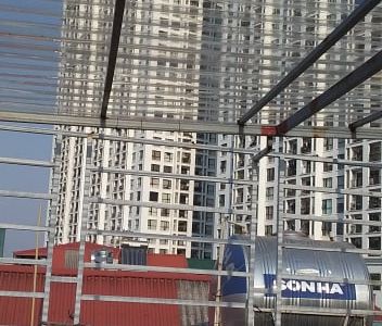 Nhà Đẹp Cự Lộc Đang Sơn Sửa Hoàn Thiện 6 Tầng Giá 3,3 Tỷ