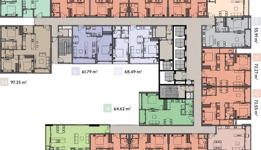 Chính Chủ Bán Căn Hộ Ascent Plaza 1 Phòng Ngủ 55.91 M2 (Căn Số 10) Chênh Lệch 100 Triệu