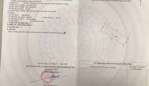 Chính Chủ Cần Bán Liền Kề 3 Mặt Thoáng Nadyne Park City, Lê Trọng Tấn, Hà Nội