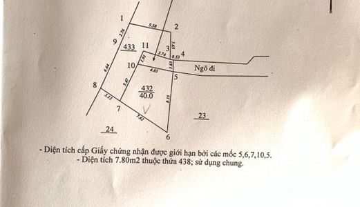 Bán Đất Được Tặng Nhà Khu Nhân Mỹ - Mỹ Đình