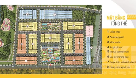 Barya Citi-Nhà Phố Thương Gia-Liền Kề Trung Tâm Hành Chính Tỉnh Bà Rịa-Vũng Tàu-Vị Trí Kim Cương