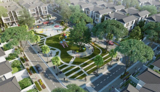 550 Triệu? Có Ngay 1 Lô Đất Khu Dân Cư Bella Vista Khu Đô Thị Tây Bắc Củ Chi, Sổ Hồng Riêng, Lh: 0903134286