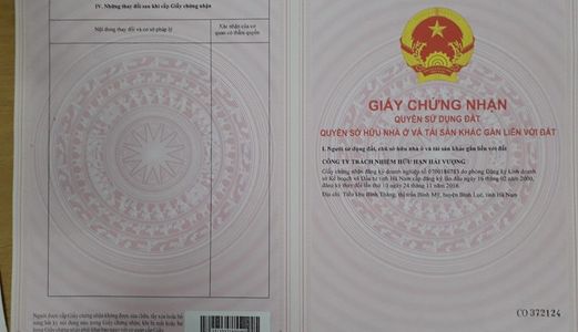 Cần Bán Lô Đất Ngay Đầu Cổng Vào Dự Án Bình Lục New City - Giá Cả Hợp Lý