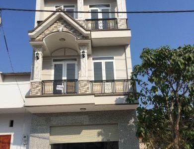 Bán Gấp Nhà Phố Mặt Tiền Đường Lớn, 1 Trệt 2 Lầu, Diện tích 75 m2, Giá 1Tỷ7