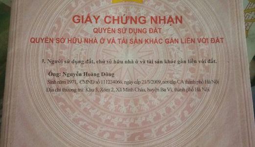 Chính Chủ Cần Bán Lô Đất 2 Mặt Tiền Mặt Đường Dt90 Xã Tiên Phong, Ba Vì