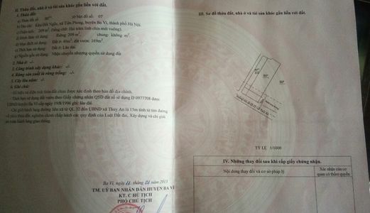 Chính Chủ Cần Bán Lô Đất 2 Mặt Tiền Mặt Đường Dt90 Xã Tiên Phong, Ba Vì