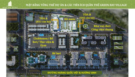 Bán Căn Hộ Greenbay Garden Bãi Cháy Hạ Long Chỉ Từ 700 Triệu