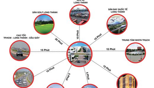 Dự Án The Golden City - Đất Nền Ngay Cổng Sân Bay Long Thành (Đã Có Sổ Riêng Từng Nền)