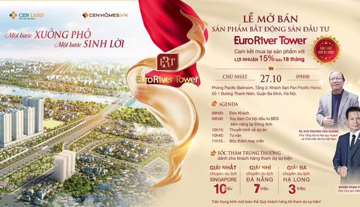 Euro River Tower - Tọa Đàm Cùng Vị Cá Mập Hưng - Hotline Đặt Vé 0914 936 330