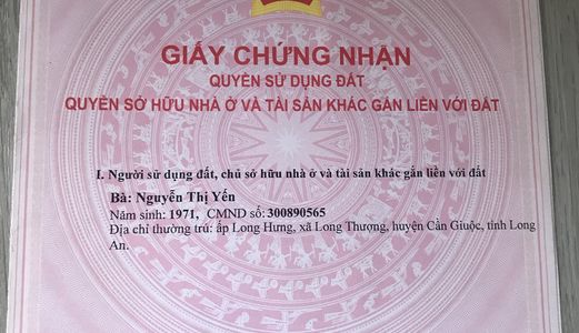 Bán Gấp 4 Lô Đất 5X18, Thổ Cư 100%, Sổ Đỏ, Gần Đường Nguyễn Văn Linh, Long An, Giá 750Tr/lô, Liên Hệ: 0985 79 7 39 8.