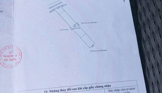 Bán Đất Mặt Tiền Nhánh Nguyển Chí Thanh Cách Ubnd Tân An 200M,ngã Tư Cây Me 600M