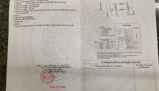 Bán Đất Thổ Cư Đường Lạc Long Quân, Quận 11