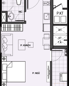 Bán Gấp Căn Hộ 1Pn+1  42M2 Giá Rẻ Nhất Thị Trường.