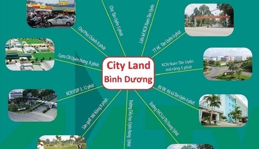 Đất Nền Dự Án Khu Trung Tâm,Tân Uyên,Bình Dương