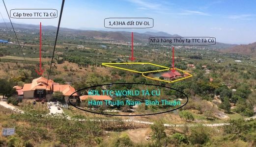 Bán 14300 M2 Đất Vườn Tm-Dv Cổng Kdl Tà Cú. Shr. 1.2Tr/m2 0948.241.719
