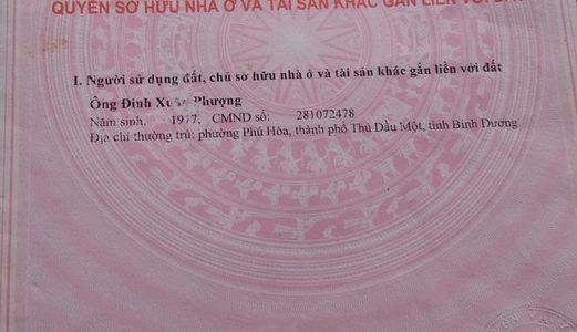 Cần Bán Gấp Nhà Hẻm 3M, Khu An Ninh, 100M2 Giá 2 Tỷ 150Tr Phú Hòa