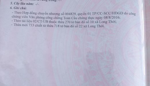 Bán Đất Thổ Cư 