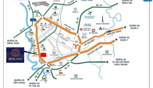 Đất Nền Việt Úc Varea, Bến Lức Long An, Liền Kề Waterpoint, Pháp Lý Rõ Ràng