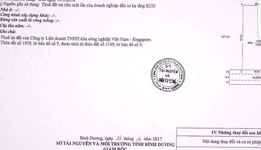 Bán Đất Trong Kcn Vsip 2 A, Đường Số 26, Vĩnh Tân, Tân Uyên,bd. Diện Tích: 10.000M2, Giá: 130Usd/m2