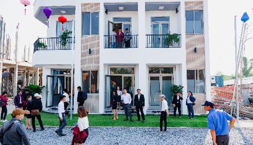 Nhà Phố Mặt Tiền Ngay Trung Tâm Tp. Tân An, Long An Chỉ 1,69 Tỷ/căn