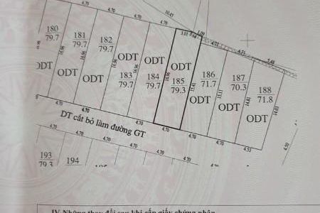 Bán Đất Thổ Cư Khu Vực Metro Hà Tu.oto Đỗ Cửa Giá Chỉ Từ 500 Triệu !!!