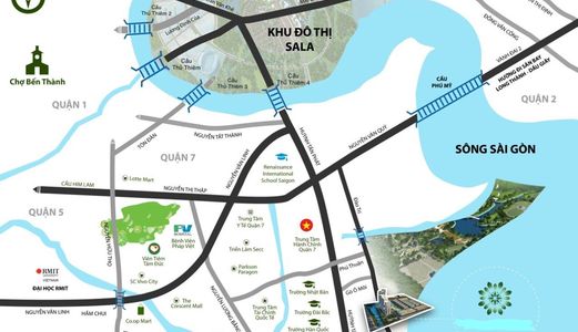 Hàng Hiếm, Căn Hộ Phức Hợp Thương Mại Cao Cấp Quận 7, Trả Trước Chỉ 459Tr/căn/2Pn/60M2