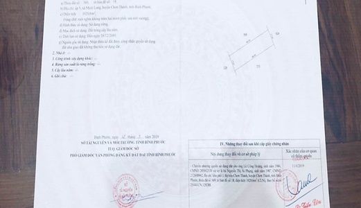 Bán Gấp Đất Chính Chủ 500M2 Giá 250 Triệu 