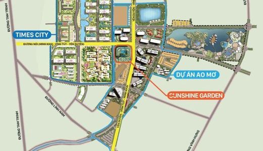 Căn Hộ 3 Ngủ Giá 3,2 Tỷ Dự Án Sunshine Garden: “Ban Mai Trong Vườn Phố”