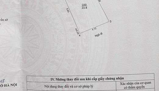 Bán Nhà Ngõ 204 Hồng Mai, Phường Quỳnh Lôi, Quận Hai Bà Trưng