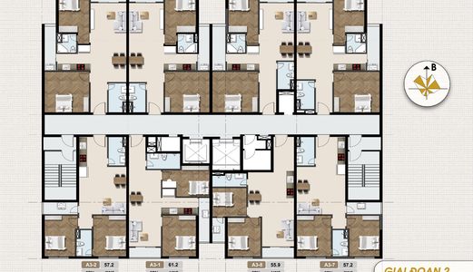 Căn Hộ Trung Tâm Quận 6, Dt 48M2 1Pn, Tháng 06/2020 Bàn Giao, Giá 1,37 Tỷ ( Đã Vat )