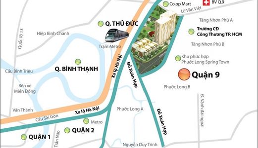 Bán Đất Đường Tăng Nhơn Phú, Quận 9, Giá 63Tr/m2, Xây Dựng Ở Liền