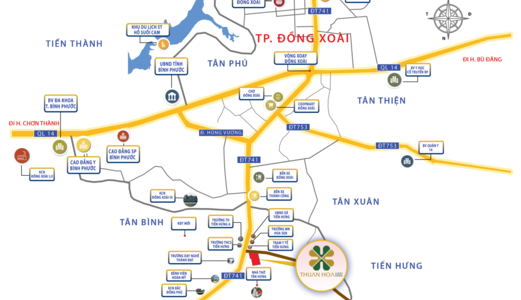 Đất Nền Dự Án Thuận Hòa Lucky Home - Sổ Hồng Riêng Sang Tên Ngay- 7,6Tr /m2