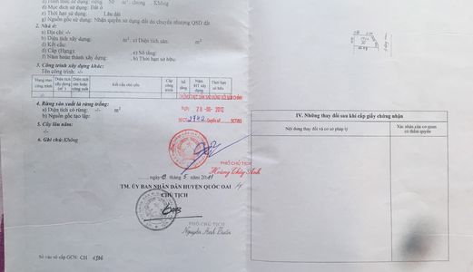 Bán đất Diện tích 50M2 Đất Thổ Cư Tại Thôn Yên Quán , Sổ Đỏ Đầy Đủ