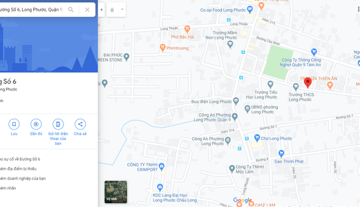 Bán Gấp Rẻ Nhà Mặt Tiền Chính Chủ Đường Số 6, Phường Long Phước, Quận 9 - Sổ Đỏ Giấy Tờ Đủ Hết