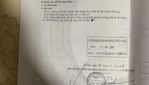 Đất Nền Sổ Đỏ Chính Chủ Giá Rẻ Nhất P. Việt Hưng, Long Biên