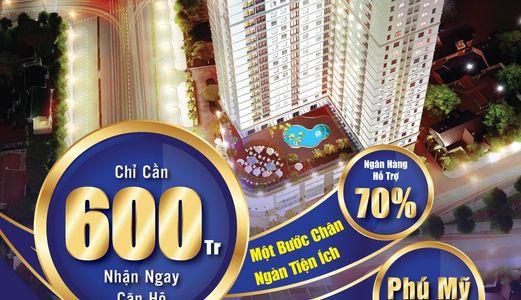 Chỉ Từ 600 Triêu Sở Hữu Ngay Căn Hộ Quận 7 Siêu Tiện Ích 44M2