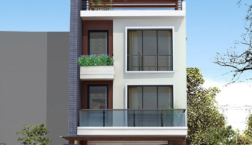 Nhà Bán 1 Trệt 2 Lầu Shr102M2  Chính Chủ Đang Xây Dựng 