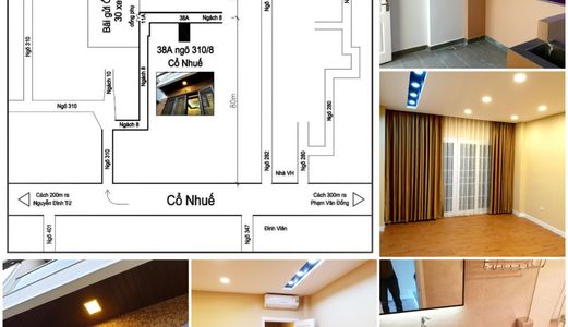 Cần Bán Nhà 38M2, 5 Tầng Tại Số 38A Ngõ 310/8 Cổ Nhuế Cách Phạm Văn Đồng 200M