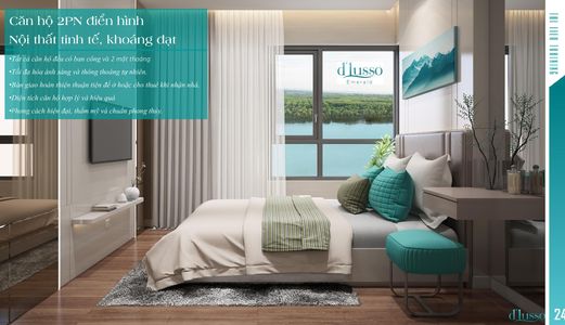 Chính Chủ Bán Căn Hộ D’Lusso Tt Quận 2, Giá Gốc Ck 2%, 1Pn, 49M2 , View Lamark 81, Công Viên, City View... Tặng Full Máy Lạnh, Máy Nước Nóng