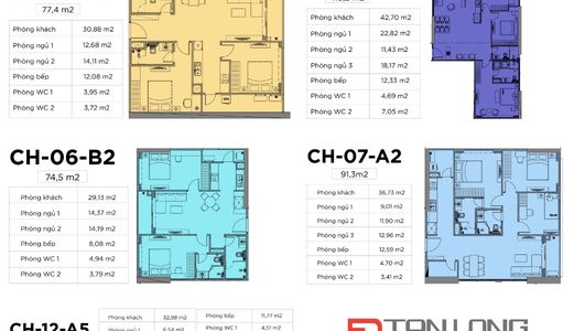 Căn 2 Phòng Ngủ/77M2/2,5 Tỷ Trung Tâm Q. Thanh Xuân Cách Công Viên 13Ha 1 Phút Đi Bộ.
