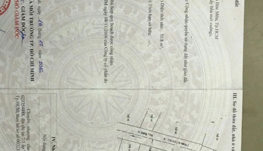 Nhà Sổ hồng rêng, Ấp Dân Thắng Tân Thới Nhì, Hóc Môn,gần Ngã Tư An Sương