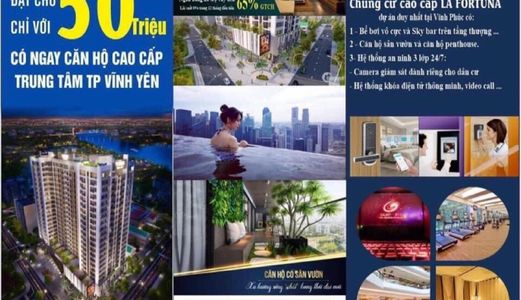 Căn Hộ Cao Cấp,tiện Ích Đẳng Cấp Chỉ Có Tại La Fortuna