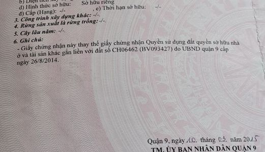 Nhà Mặt Tiền Kinh Doanh Đường 61, Kề Cao Đẳng Công Thương, Phước Long B, Quận 9, 80M2/10 Tỷ