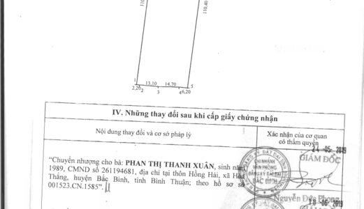 Đầu Tư Sinh Lời Bền Vững Chỉ 600 Triệu Sở Hữu 1 Ha Đất Tại Quốc Lộ 1A Bình Thuận