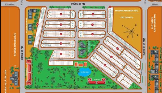 Chính Thức Nhận Giữ Chỗ Khu Đô Thị Ngay Vsip 3, Tân Uyên, Bình Dương