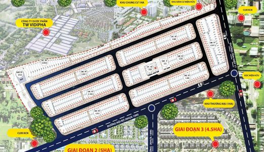 Bán Đất Nền Khu Nhà Ở Thái Bình Dương, Sổ Hồng Sẳn, Thổ Cư 100%, Giá Chủ Đầu Tư