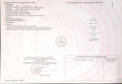 Cần Bán Gấp Lô Đất Nền Chính Chủ Thổ Cư 100%