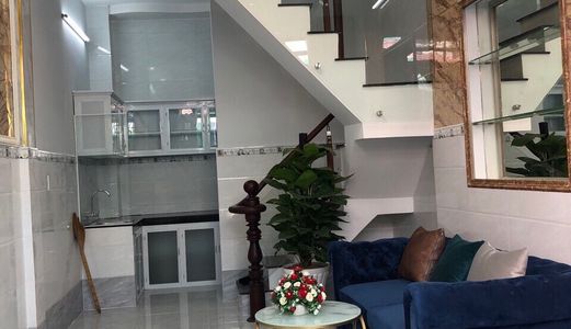 Cho Thuê Nhà Mới Xây Hxh 2295 Htp -3.5X8M- Trệt , Lầu ,2Pn,2Wc - Full Nt - Chốt 4.5 Tr .