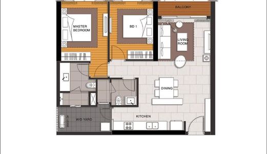 Cần Bán Gấp Căn Hộ Cao Cấp Tại Dự Án Empire City 2Pn 93M2