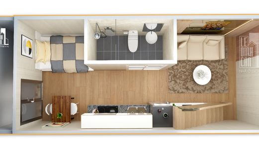 Thiết Kế 2 Phòng Ngủ Với Mức Giá Chỉ 950 Triệu/ 1 Căn